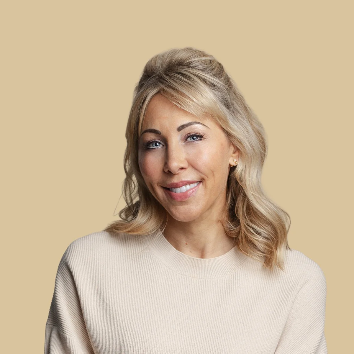 Gemma Wilkins, founder of Body Brilliant. Portrait.