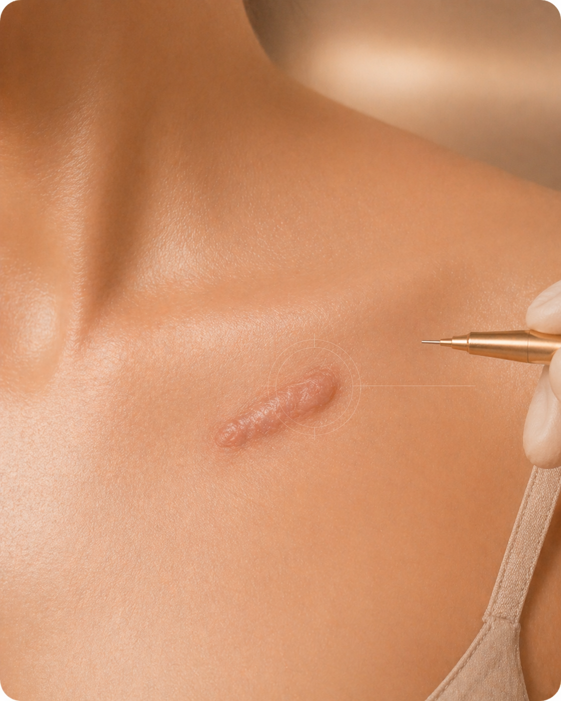 Keloid scar treatment at EF MEDISPA