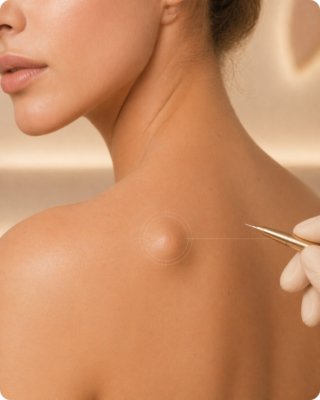 Cyst and lipoma removal at EF MEDISPA